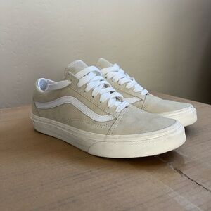 Vans Tan WORN ONCE size 7 Women’s